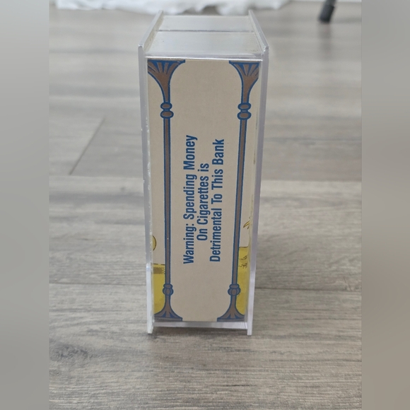 Vintage Camel Cigarettes Smokeless Cough Up Cash Bank - Picture 3 of 8